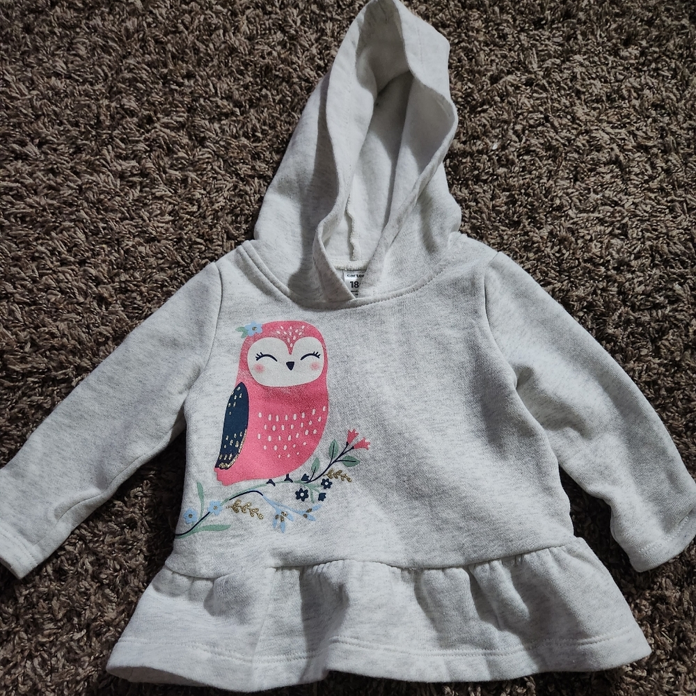 Owl sweatshirt hoodie